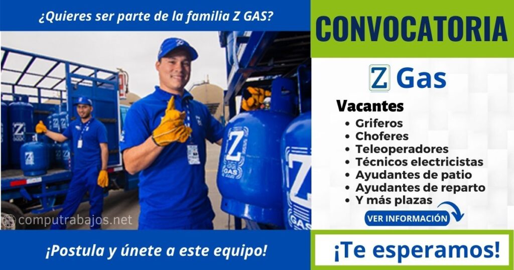 Prestigiosa compañía ZETA GAS requiere de nuevos colaboradores para unirse a su equipo