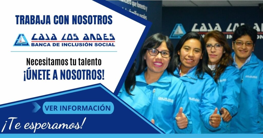 Reciente convocatoria en financiera “Los Andes”